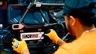 Volvo hat den ersten EX90 gefertigt. (Bild: Volvo)