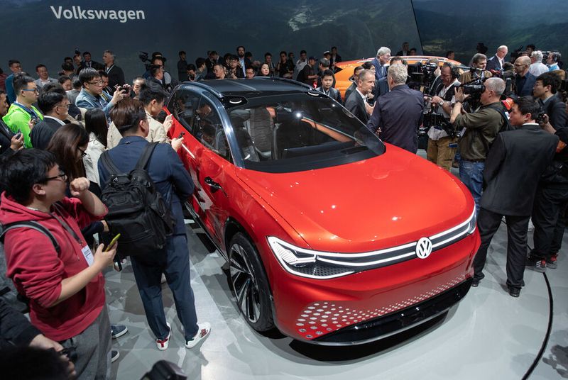 Das Interesse an dem Auto war durchaus rege. (VW)