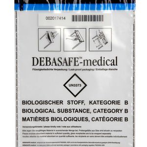 Debasafe®medical Verpackung leer(Bild:  Anton Debatin)