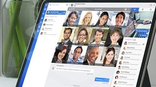 Rainbow bietet nun die Möglichkeit, bei Videokonferenzen bis zu zwölf Teilnehmer gleichzeitig anzuzeigen. (Bild: Alcatel-Lucent Enterprise)