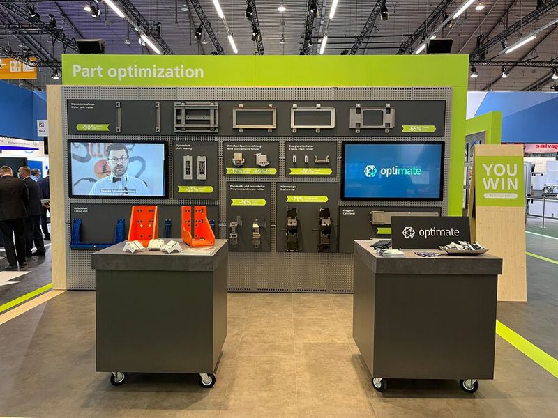 Auch Optimate ist auf der Euroblech 2022 zugegen. Das Unternehmen präsentiert am Stand von Trumpf in Halle 11 die neueste Version seiner App, die das Leben von Blechteileherstellern durch Digitalisierung und Künstliche Intelligenz verbessern kann.