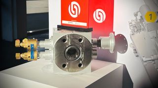 The Fakuma Innovation Award was presented for the first time at the 30th Plastics Processing Trade Fair. Maag took first place in the Extrusion category with its new PVC pump, the extrex⁶ EC. (Bild: Stomach)