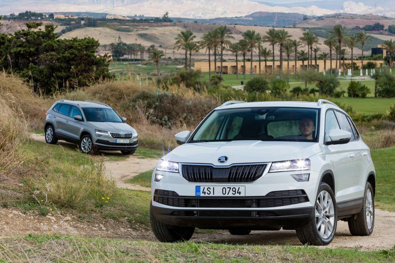 Skoda bereitet sich seit Monaten auf den Marktstart des Karoq vor. Am 4. November steht das Modell beim Handel. (Skoda)