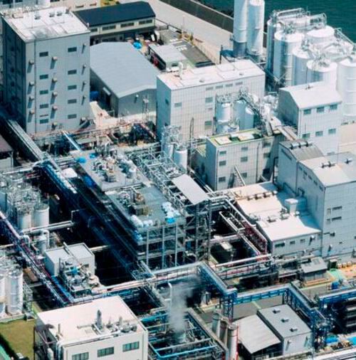 Evonik's Yokkaichi plant in Japan. Evonik's Yokkaichi plant in Japan.