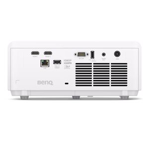 Der Benq LH655 verfügt über einen LAN-Port für eine zentrale Steuerung über das Netzwerk. (Bild:  Benq)