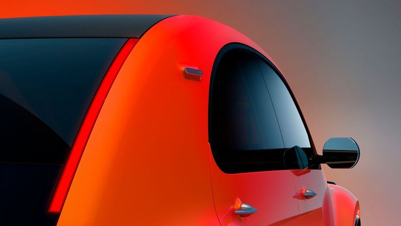 Die C-Säulen ziert ein filigraner Blinker, die Türgriffe erinnern sehr deutlich an die 1990 eingestellte Vorgängerin. (Bild: Citroën)