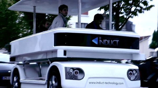 Einen solchen fahrerlosen Shuttlebus von Induct Technologies wollen Forscher der Nanyang Technological University nun in Singapur in Bertrieb nehmen (Foto: Induct Technology)