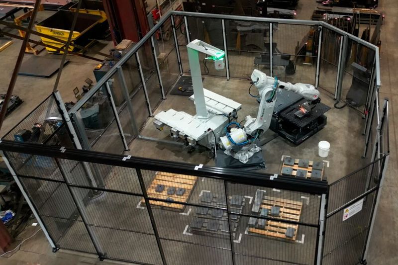 Der EasyGrinder benötigt eine Stellfläche von nur 51 Quadratmetern. (Bild: Teqram)