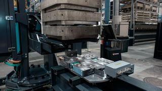 «eLock» ist eine neue, wirtschaftliche Paletten-Automatisierung für Maschinen ohne Palettenwechsler. (Bild: Fastems Oy AB)