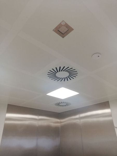 Tragrasterdecke mit einem Waschplatz (Bild: Glatt Ingenieurtechnik)