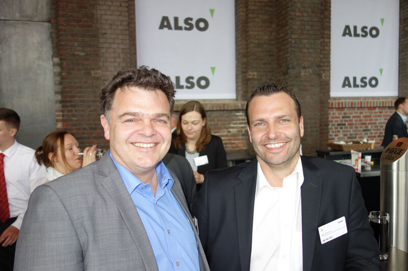 Axel Noack (l.) und Bernd Kann, NCP (Bild: IT-BUSINESS)