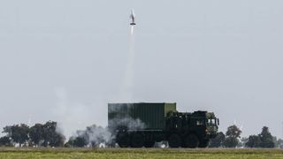 Successful launch of the FV-014 Loitering Munition System. (Source: Rheinmetall AG)
