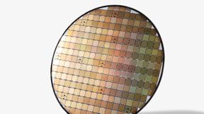 CMUT-Wafer vom Fraunhofer IPMS. (Bild: Fraunhofer IPMS)