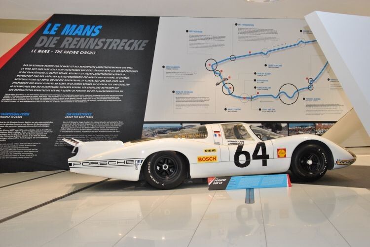 Wurde in Le Mans 1969 mit gerade einmal 120 Metern „Nachsprung“ zweiter: Der Porsche 908 „Langheck“ mit Hans Herrmann. (Foto: Dominsky)