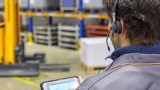 Auf der Hannover Messe stellt das IPH die Ergebnisse des Forschungsprojekts „FTF out of the Box“ vor. (Bild: Jungheinrich)