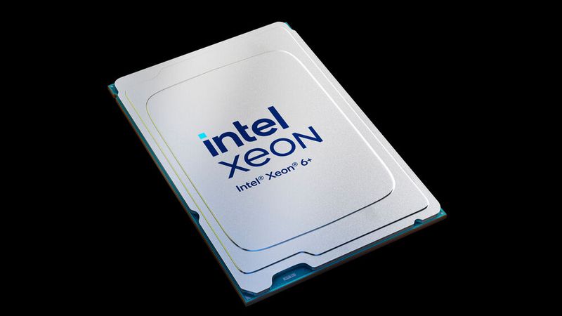 Die Xeon-6+-Prozessoren der Serie 6900E passen in den großen Sockel LGA7529, der auch für die Granite-Rapids-Prozessoren der Serie 6900P verwendet wird. Der Xeon 6 6700E (Sierra Forest) ist dagegen für den kleineren Sockel LGA4710 bestimmt. (Bild: Intel Corporation)