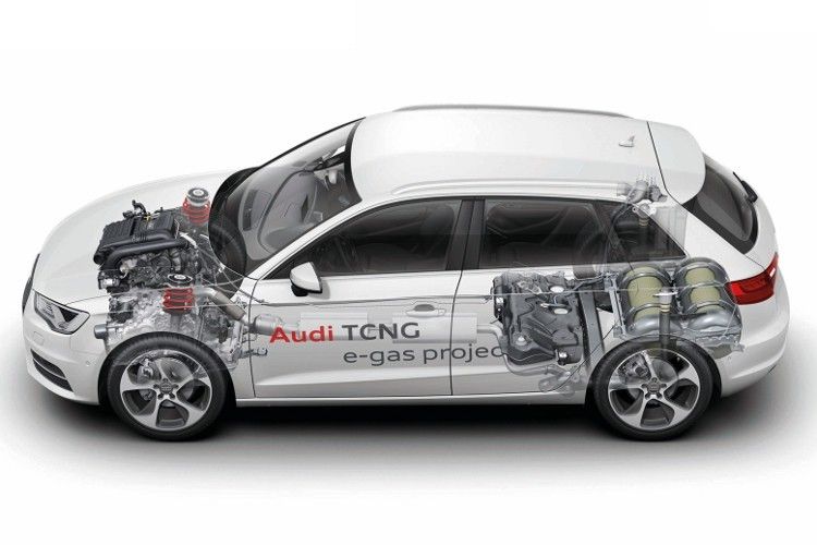 Nicht zuletzt soll auch Audi 2013 sein erstes Modell mit Erdgasantrieb bekommen, den A3. Die Ingolstädter bauen dann nicht nur Erdgasautos, sondern produzieren auch gleich den Kraftstoff selbst – aus Windstrom. (Foto: Audi)