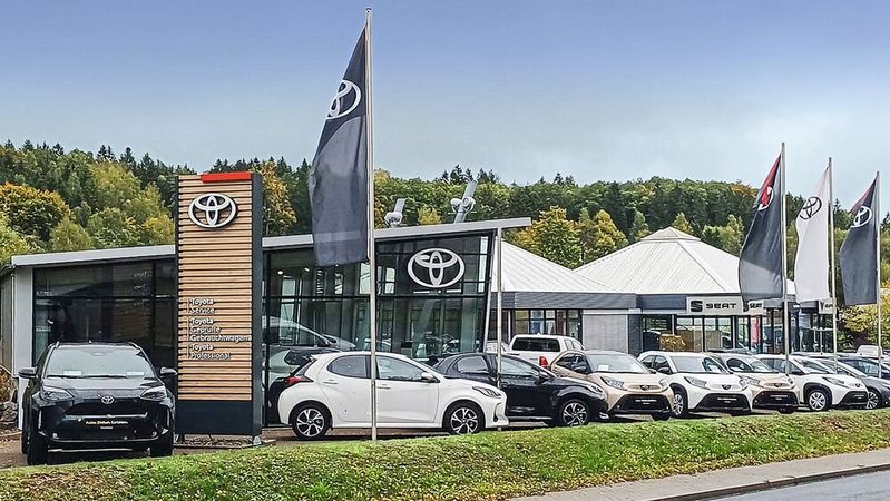 Seit Juni 2025 vertritt Car Union die Marke Toyota in Zella-Mehlis.(Bild:  Car Union)