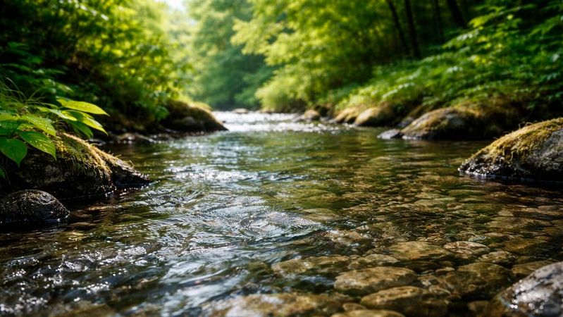 Wasser ist eine wertvolle Ressource, die immer knapper wird. Da ist es umso wichtiger, die Abwässer der Halbleiterei vollständig zu reinigen.(Bild:  Dall-E / KI-generiert)