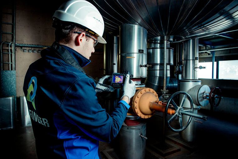 Checking the insulation prevents heat loss. (Bilfinger )