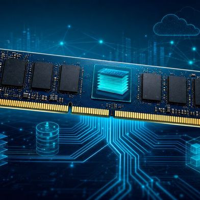 Ein NVDIMM-F enthält nichtflüchtigen NAND-Flash-Speicher. (Bild: KI-generiert)