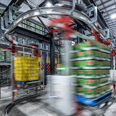 „FastMove‶ markiert den nächsten Schritt in der Weiterentwicklung der „MonoRail‶-Technologie bei Swisslog und bietet auch für bestehende Anlage klare Vorteile. (Bild: Swisslog)
