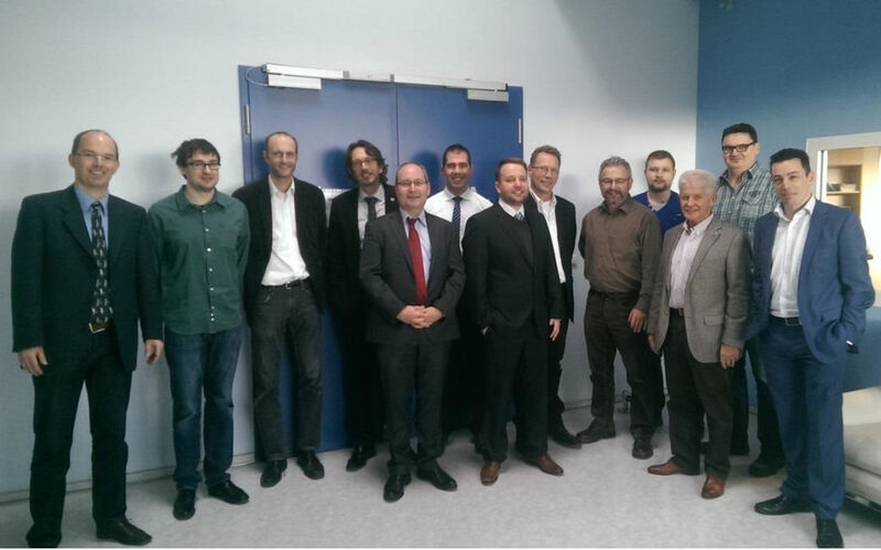 Die Netzwerkbeteiligten beim Kick-off Meeting in Zella-Mehlis (Bild: Eura Innovation)