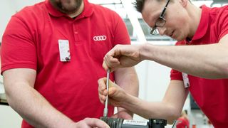 Beim Audi Twin-Cup war Teamgeist genauso gefragt wie Können. (Audi)