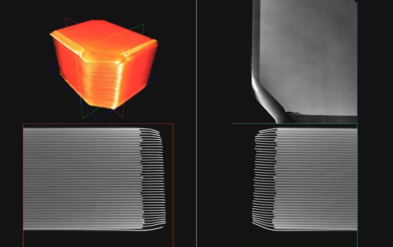 CT images of various batteries (Bild: Haozhi Imaging Technology Co., Ltd.)