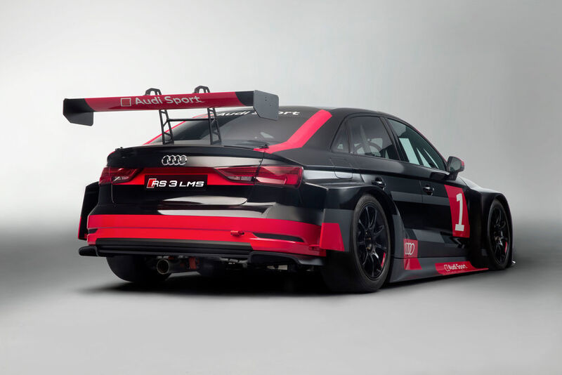 Mit dem RS 3 LMS erreicht Audi auf Motorsportseite auch Länder, in denen der GT3-Sportwagen R8 LMS nicht fährt. (Audi)