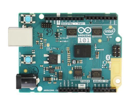 Genuino 101: Entwicklerboard der Arduino-Gründer mit Intels Stromsparmodul Curie (Bild: Intel)