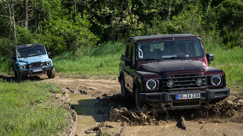 Der Ineos Quartermaster ist vom Geländewagen Grenadier abgeleitet und wie das Hauptmodell sehr geländegängig. (Bild: www.albertocervetti.com)