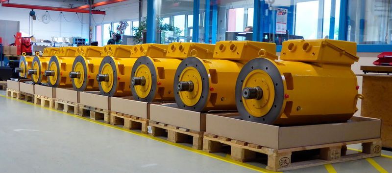 Windenantriebe: Solche und ähnliche Torquemotoren der Baureihe TF kommen auf modernen Schiffen zum Einsatz, egal ob zu technischen Hebeaufgaben auf dem Schiff, zur Fischerei oder zur Arbeit an Offshore-Windparks. Entscheidend ist die Dynamik der Antriebe, die viele Aufgaben materialschonender und unaufgeregter gestalten. (Oswald)