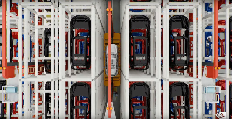 Abbildung 10: Hier ein Bild aus dem Film über das digitale Abbild der BMW-Fabrik.
 (BMW/Nvidia)