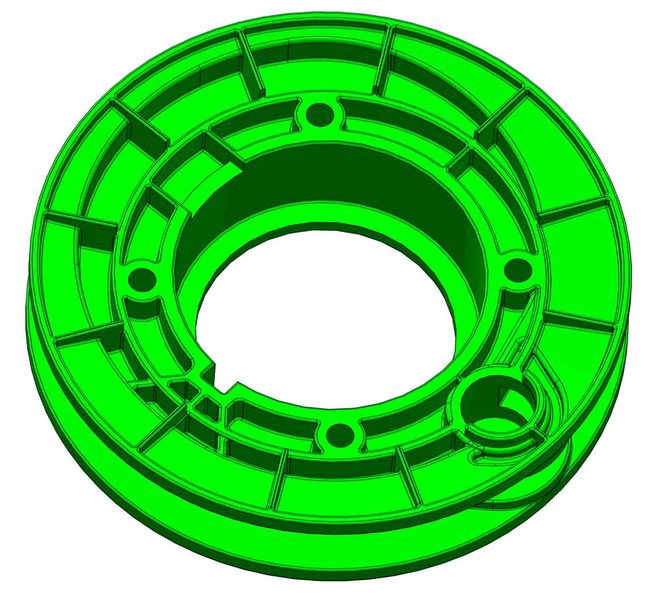 Das Getriebegehäuse wird im Druckguss hergestellt. (Bild: Streetstepper GmbH)