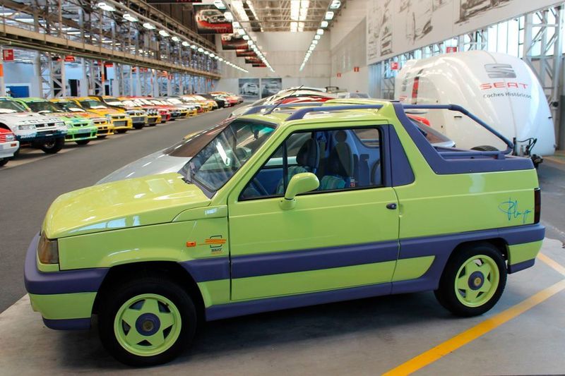 Der Seat Marbella Playa 1991. (Autodrom)