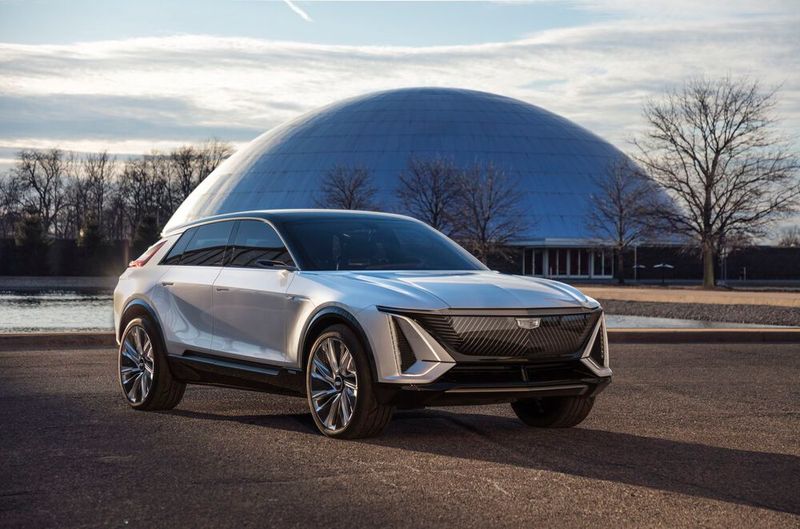 Das elektrische Crossover-Konzept Lyriq von Cadillac. (Bild: Cadillac)