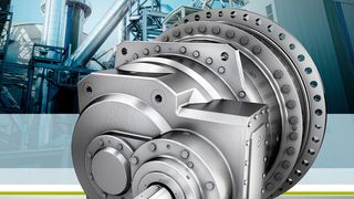 Die Planetengetriebereihe Planurex 3 ist in zehn Baugrößen verfügbar und weist den höchsten Wirkungsgrad ihrer Klasse auf. Die technologisch weiterentwickelte Serie löst damit ihren Vorgänger Planurex 2 zunächst im XL-Bereich bis 5.450 kNm ab. (Siemens)