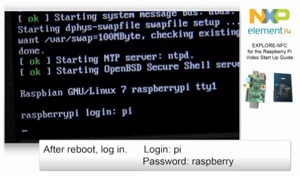 EXPLORE NFC und Raspberry Pi: Installation (Bild: NXP/element14)