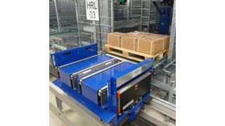 Die Schnelligkeit des Speedporter-Systems und die dynamische Fahrzeugsteuerung ermöglichen hohe Transportleistungen. (Bild: RBS)