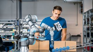 Die Onrobot-Robotergreifer lassen sich  problemlos in bereits bestehenden Produktionskonfigurationen einbinden.  (Bild: OnRobot)