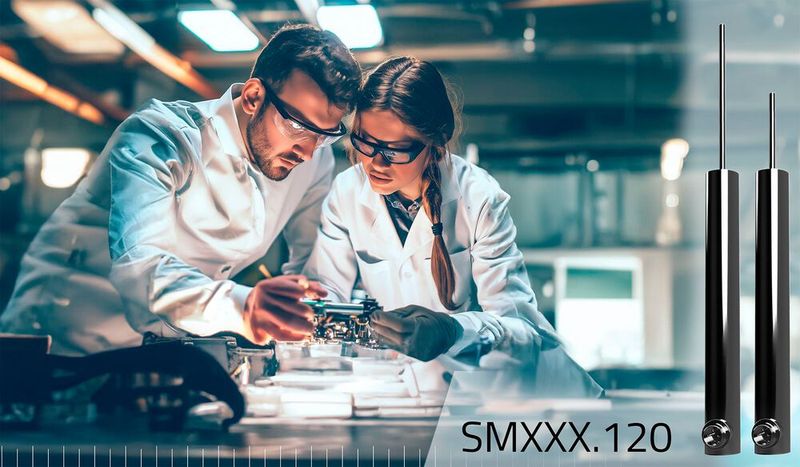 The SM401.120 series from A.B.Jödden can measure a longer distance in limited space thanks to an innovative technology.(Image: Michael Heßhaus/Midjourney)