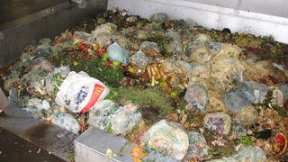 Der Annahmebehälter einer Biogasanlage enthält ganz unterschiedliche organische Abfälle.  (Bild: Putzmeister)