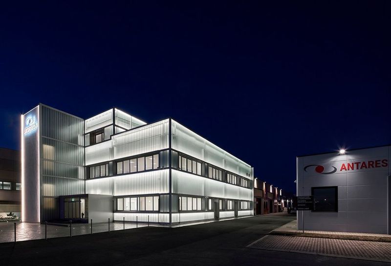 Die Unternehmenszentrale von Antares Vision in Travagliato bei Brescia, Italien (Antares Vision )