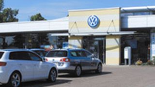 Der Leitspruch des Gothaer Autohauses Seyfarth lautet: Der Mensch hat Vorfahrt. (Archiv: Vogel Business Media)