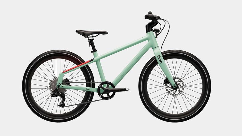 Cool und nachhaltig: Die neue Lion Bikes für Kids mit Rahmen und Gabel aus Hochleistungspolymeren und recycelten Carbonfasern (Bild: kids bike revolution GmbH)