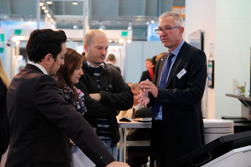 Impressionen der  IT & Business 2015. Die Fachmesse für digitale Prozesse und Lösungen läuft noch bis zum 1. Oktober (Bild: Horn)