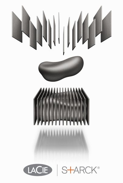 Philippe Starck hat die Festplatte Blade Runner designt. (Bild: Lacie)