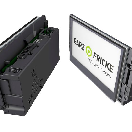 Ein 5-Zoll-Display mit TN-Technik sowie ein 7-Zoll-Modul mit IPS erweitern die Nallino-Familie von Garz & Fricke.(Bild:  Garz & Fricke)