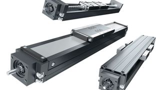 Bosch Rexroth erweiterte die Präzisionsbaureihe PSK für die Halbleiter- und Elektronikfertigung um eine neue Variante mit Bandabdeckung.  (Bild: Bosch Rexroth)